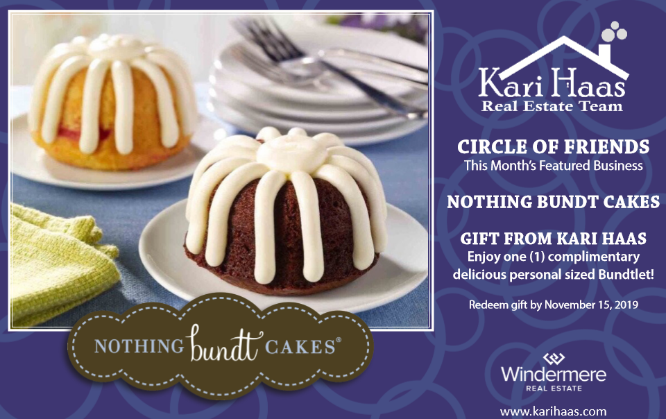 Who wants a free Bundtlet from Nothing Bundt Cakes